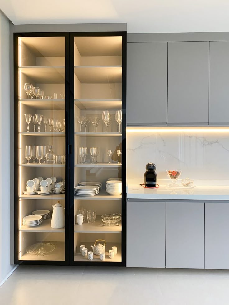 Minimalist pantry